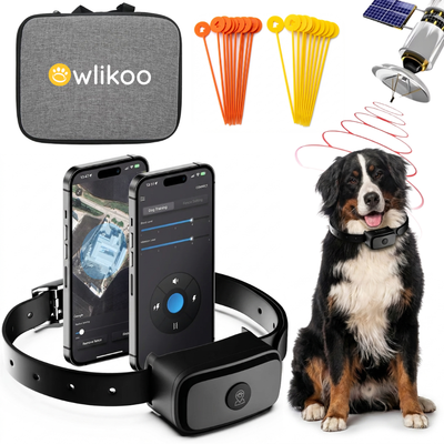 Clôture Anti-Fugue pour Chien sans Fil - Owlikoo Elite