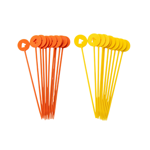 20 × Fanions de délimitation & d’apprentissage