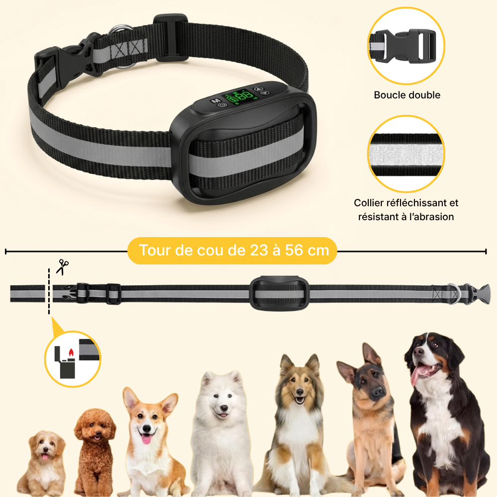 Clôture Anti-Fugue pour Chien sans Fil - Owlikoo Max