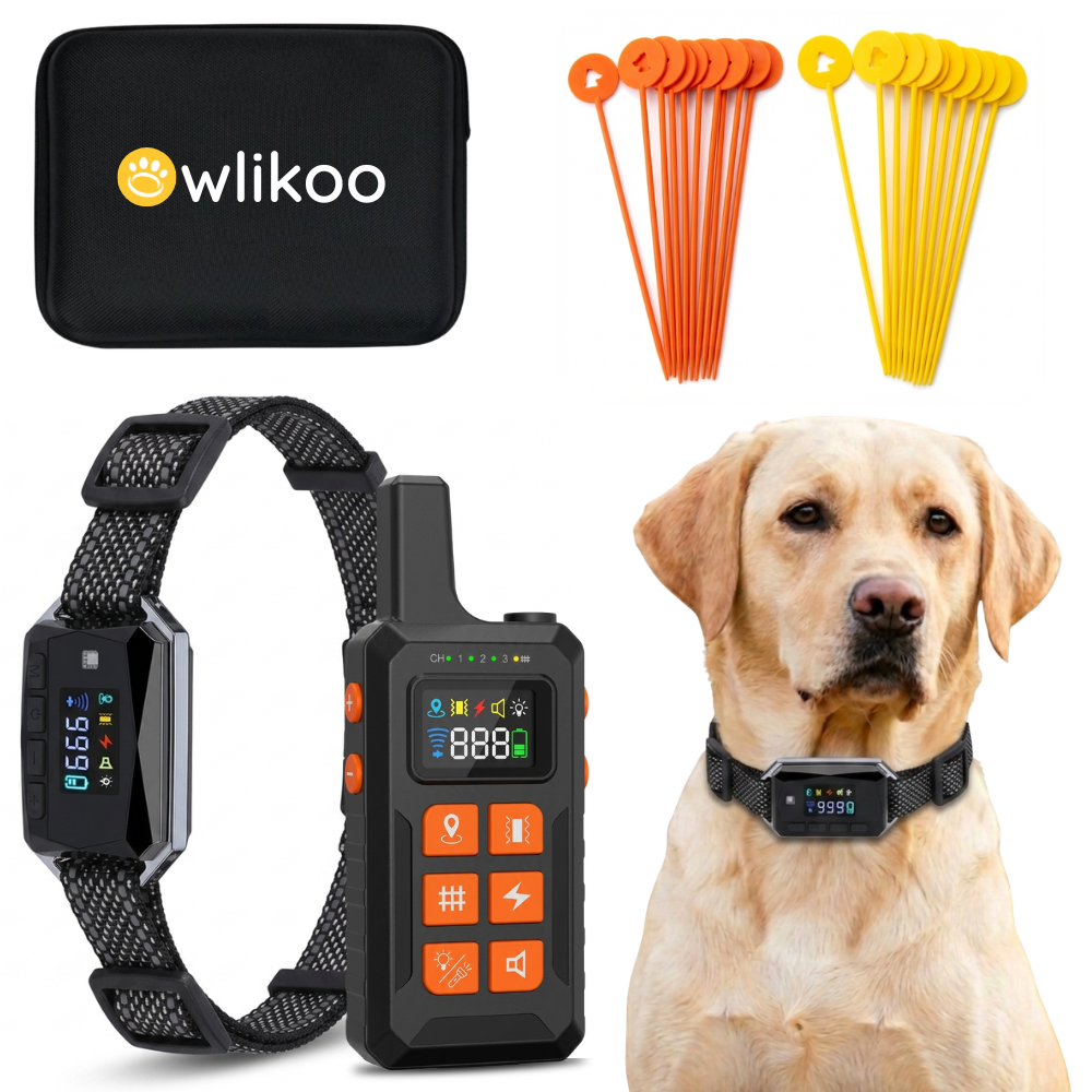 Clôture Anti-Fugue pour Chien sans Fil - Owlikoo Extra