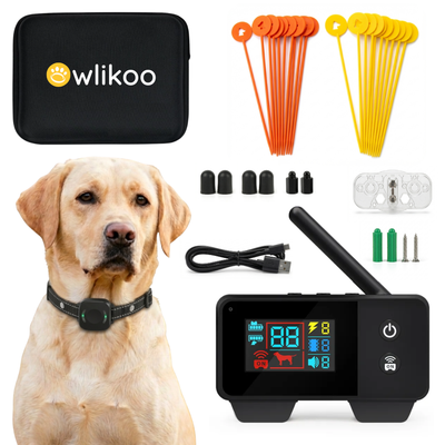 Clôture Anti-Fugue pour Chien sans Fil - Owlikoo Plus