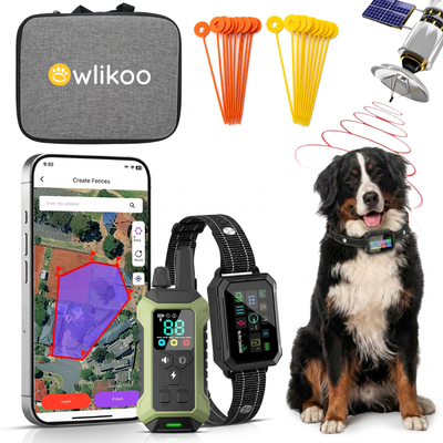 Clôture Anti-Fugue pour Chien sans Fil - Owlikoo Elite