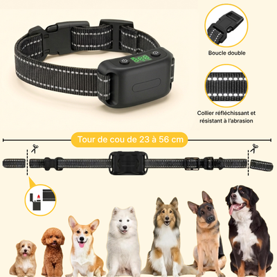 Clôture Anti-Fugue pour Chien sans Fil - Owlikoo Pro